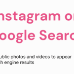 Instagram on Google Search